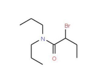 2-Bromo-N,N-dipropylbutanamide - chemical structure image