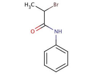 2-Bromo-N-phenylpropionamide (CAS 94347-34-9) - chemical structure image