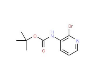 (2-Bromo-pyridin-3-yl)-carbamic acidtert-butyl ester (CAS 116026-98-3) - chemical structure image