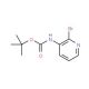 (2-Bromo-pyridin-3-yl)-carbamic acidtert-butyl ester (CAS 116026-98-3) - chemical structure image