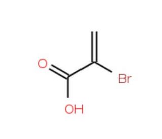 2-Bromoacrylic acid (CAS 10443-65-9) - chemical structure image