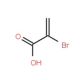 2-Bromoacrylic acid (CAS 10443-65-9) - chemical structure image