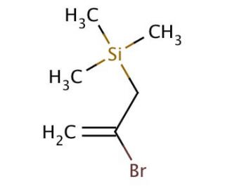 2-Bromoallyltrimethylsilane (CAS 81790-10-5) - chemical structure image