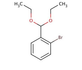 2-Bromobenzaldehyde diethyl acetal (CAS 35822-58-3) - chemical structure image