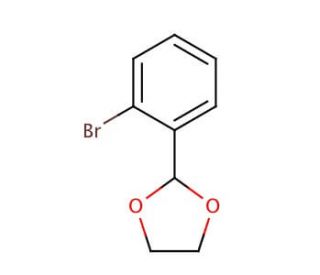 2-Bromobenzaldehyde ethylene acetal (CAS 34824-58-3) - chemical structure image