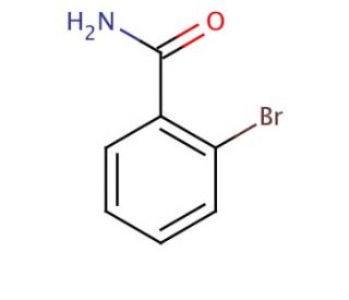2-Bromobenzamide (CAS 4001-73-4) - chemical structure image