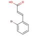 2-Bromocinnamic Acid (CAS 7499-56-1) - chemical structure image