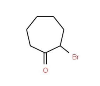 2-Bromocycloheptanone (CAS 766-65-4) - chemical structure image