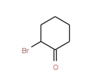 2-Bromocyclohexanone (CAS 822-85-5) - chemical structure image