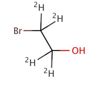 2-Bromoethanol-1,1,2,2-d4 (CAS 81764-55-8) - chemical structure image