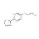 2-Bromoethyl 4-(1,3-thiazolan-2-yl)phenyl ether - chemical structure image