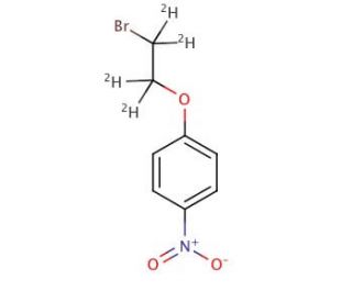 2-(Bromoethyl-d4)-4-nitrophenyl Ether - chemical structure image