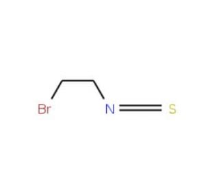 2-Bromoethyl isothiocyanate (CAS 1483-41-6) - chemical structure image