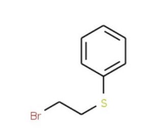 2-Bromoethyl phenyl sulfide (CAS 4837-01-8) - chemical structure image