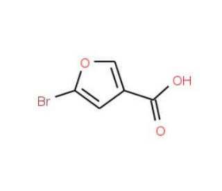 2-Bromofuran-4-carboxylic acid (CAS 58832-36-3) - chemical structure image