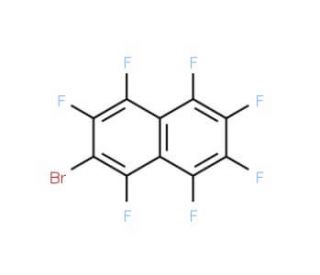2-Bromoheptafluoronaphthalene (CAS 27041-17-4) - chemical structure image