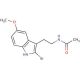 2-Bromomelatonin (CAS 142959-59-9) - chemical structure image