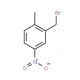 2-Bromomethyl-1-methyl-4-nitrobenzene (CAS 98799-27-0) - chemical structure image