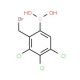 2-(Bromomethyl)-3,4,5-trichlorophenylboronic acid (CAS 1072946-53-2) - chemical structure image