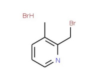 2-Bromomethyl-3-methyl-pyridine hydrobromide - chemical structure image