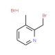 2-Bromomethyl-3-methyl-pyridine hydrobromide - chemical structure image
