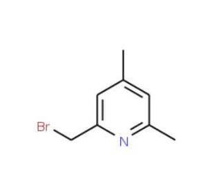 2-(Bromomethyl)-4,6-dimethylpyridine (CAS 79313-01-2) - chemical structure image