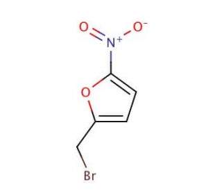 2-(Bromomethyl)-5-nitrofuran (CAS 20782-91-6) - chemical structure image