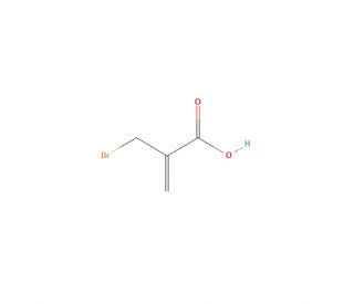 2-(Bromomethyl)acrylic Acid (CAS 72707-66-5) - chemical structure image