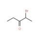 2-bromopentan-3-one - chemical structure image