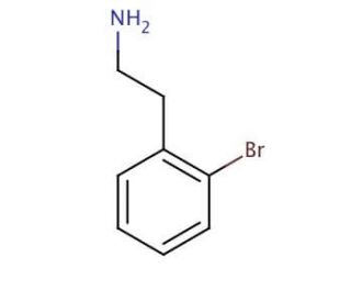 2-Bromophenethylamine (CAS 65185-58-2) - chemical structure image