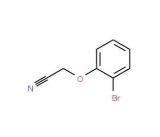 2-Bromophenoxyacetonitrile (CAS 90004-90-3) - chemical structure image