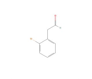 (2-Bromophenyl)acetaldehyde (CAS 96557-30-1) - chemical structure image