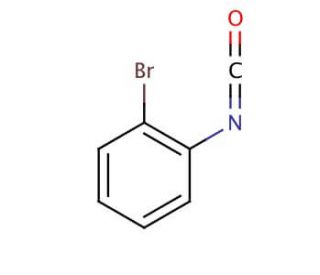 2-Bromophenyl isocyanate (CAS 1592-00-3) - chemical structure image