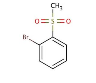 2-Bromophenyl methyl sulfone (CAS 33951-33-6) - chemical structure image