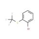 2-Bromophenyl trifluoromethyl sulphide (CAS 1644-72-0) - chemical structure image