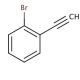 2-Bromophenylacetylene (CAS 766-46-1) - chemical structure image