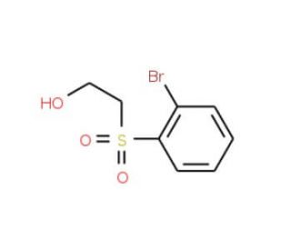 2-Bromophenylsulfonylethanol (CAS 685892-17-5) - chemical structure image