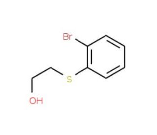 2-Bromophenylthioethanol - chemical structure image