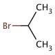2-Bromopropane (CAS 75-26-3) - chemical structure image