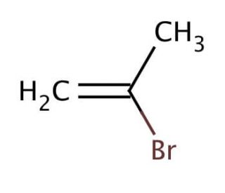 2-Bromopropene (CAS 557-93-7) - chemical structure image