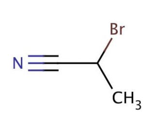 2-Bromopropionitrile (CAS 19481-82-4) - chemical structure image