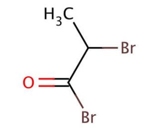 2-Bromopropionyl bromide (CAS 563-76-8) - chemical structure image