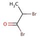 2-Bromopropionyl bromide (CAS 563-76-8) - chemical structure image