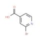 2-Bromopyridine-4-carboxylic acid (CAS 66572-56-3) - chemical structure image