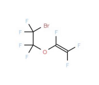 2-Bromotetrafluoroethyl trifluorovinyl ether (CAS 85737-06-0) - chemical structure image