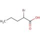2-Bromovaleric acid (CAS 584-93-0) - chemical structure image