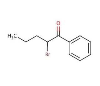 2-Bromovalerophenone - chemical structure image