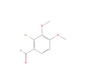 2-Bromoveratraldehyde (CAS 55171-60-3) - chemical structure image