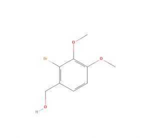 2-Bromoveratryl Alcohol (CAS 72912-38-0) - chemical structure image