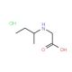 2-(butan-2-ylamino)acetic acid hydrochloride - chemical structure image